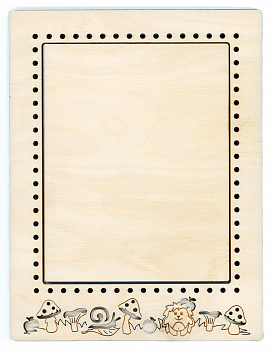 ОР-095 Рамка ЕЖИК малая 15*19,5/10*13