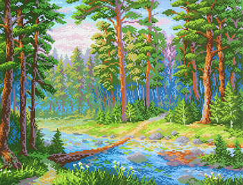 Схема СК-070 Лесная речка 40*50/30*40