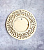 ОР-239 Рамка Венок из трав средняя 25*25/15*15
