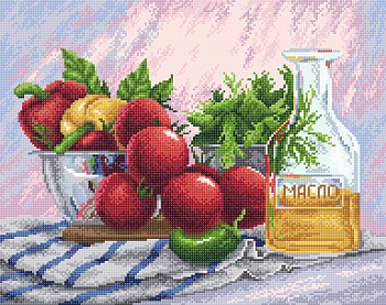 МС-008 Летний вкус.Стразы 48*38 (192*152 кл.)