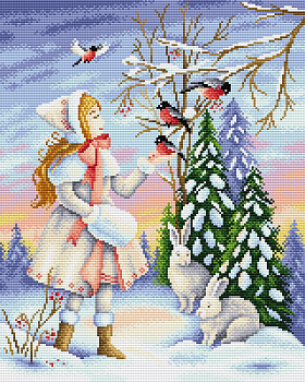 МС-152 Герда. Стразы 40*50 см (160*200 кл.)